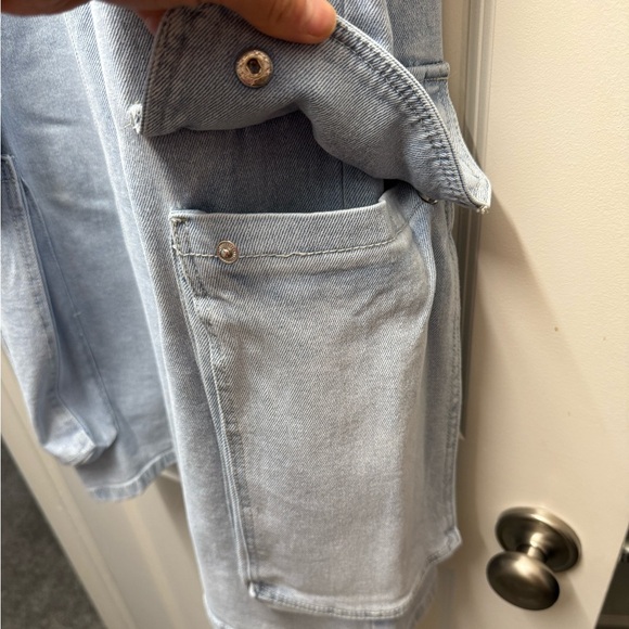 SO Wide Leg Cargo Jeans - Picture 6 of 12